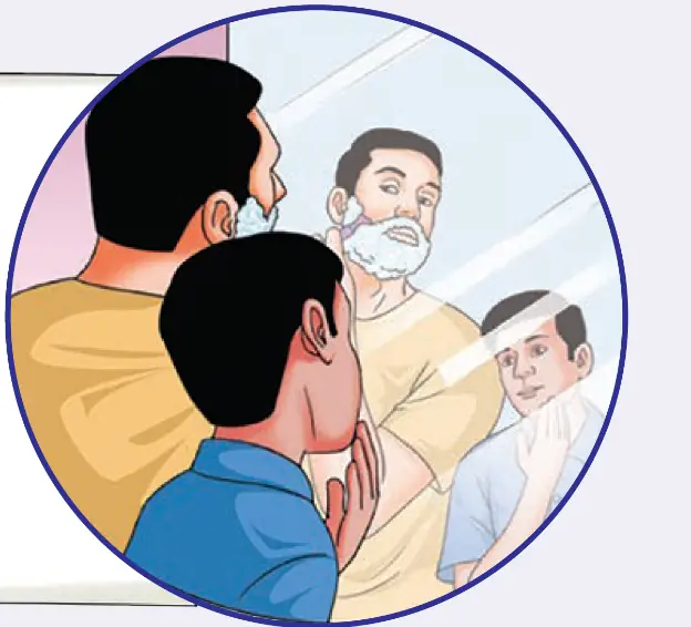 किशोरावस्था में चेहरे पर बाल आने का चित्र